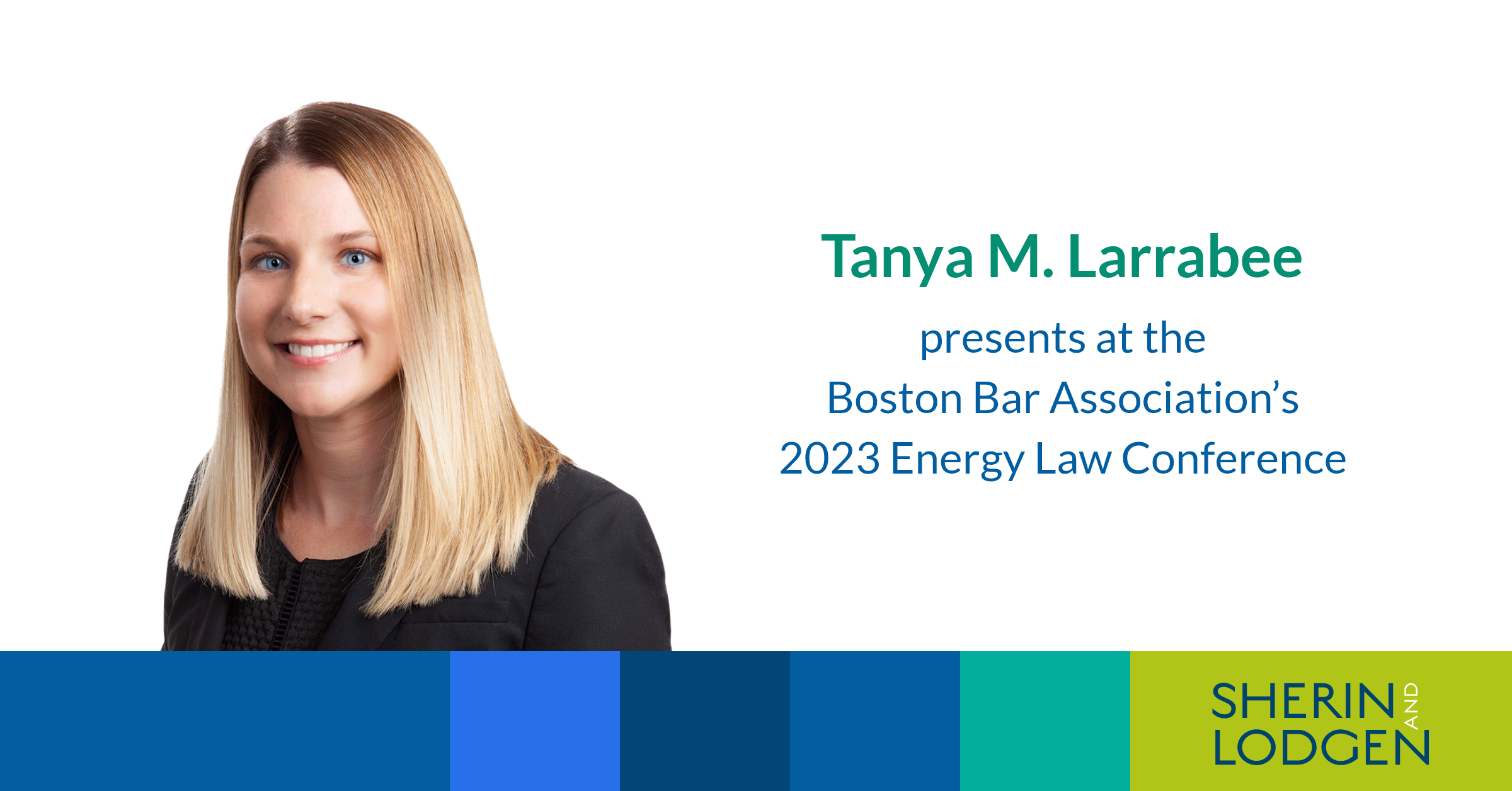 Tanya M. Larrabee presents at the Boston Bar Association’s 2023 Energy