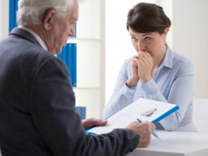 job interview stock photo