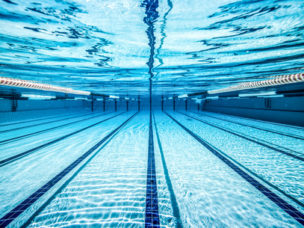 under water view of swimming pool