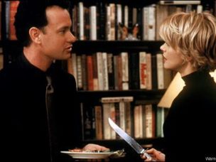 Tom Hanks and Meg Ryan from the movie You've Got Mail
