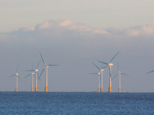 image of offshore wind farm