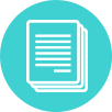 Icon with multiple pages to show newsletter