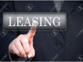 person choosing "leasing" button